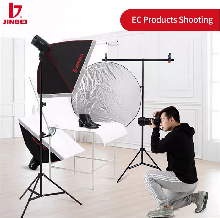 Đèn flash studio Jinbei DE-250 Hàng Chính Hãng