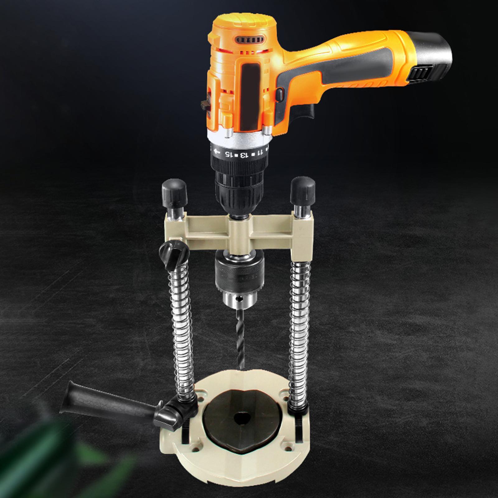 Drill Bracket Portable Multi Angle Drill Guide Attachment for Electric Drill