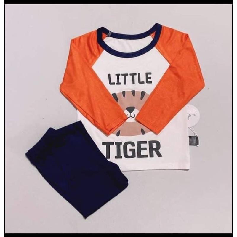 Bộ dài tay thun lạnh Kwoo cho bé