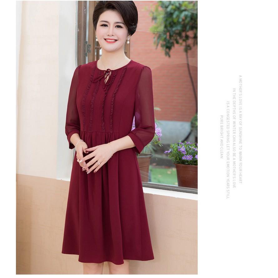 Dress66-đầm tay lỡ quý cô cao cấp s-6xl
