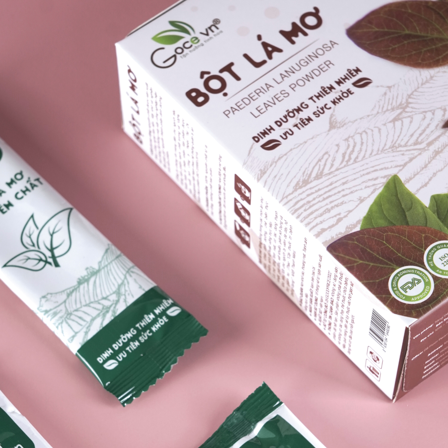 Bột lá mơ nguyên chất Goce - 45g ST