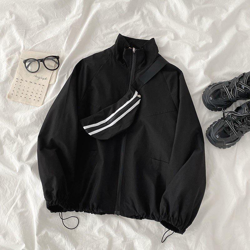 ÁO KHOÁC DÙ UNISEX NAM- NỮ CỔ ĐỨNG TRƠN BẢO ĐĂNG