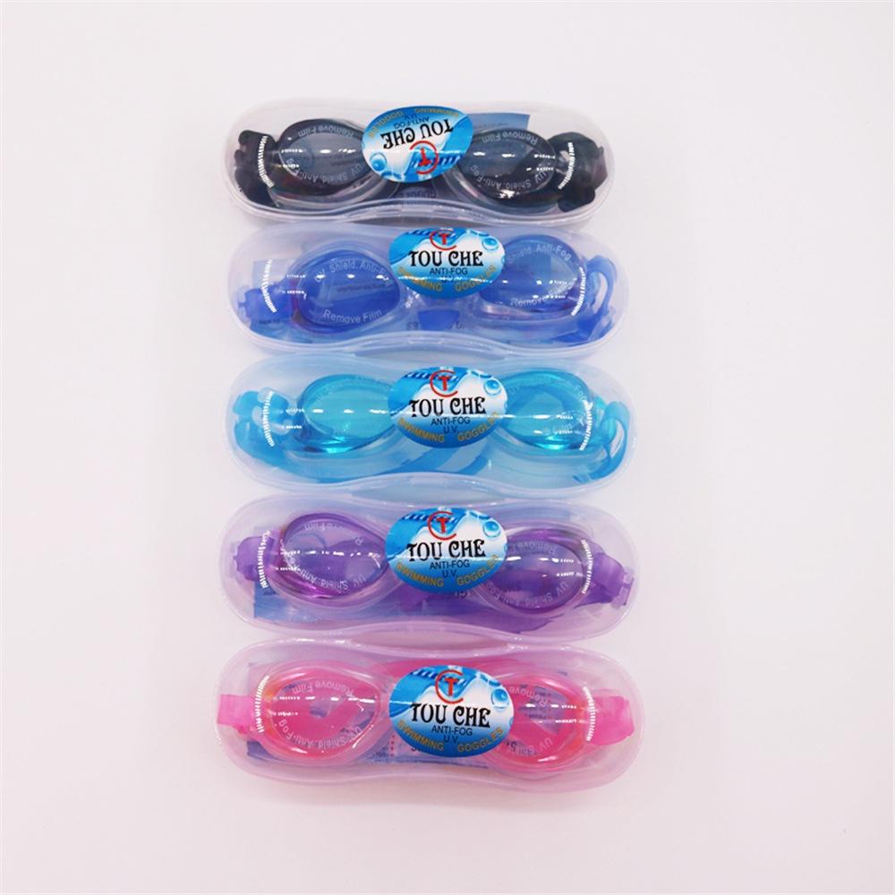 Kính Bơi Silicone Chống Nước/Sương Mù/Tia UV Nhiều Màu Tùy Chỉnh Cho Người Lớn