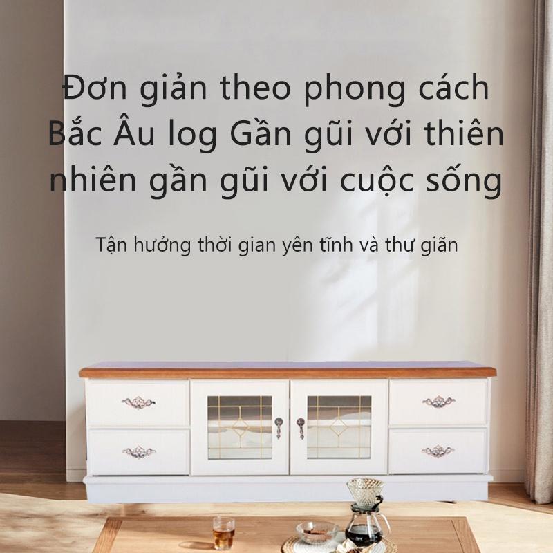 Kệ TV tủ tivi tủ TV gỗ cỡ nhỏ vừa hiện đại đơn giản trẻ trung Bắc Âu nội thất phòng khách tủ kệ giá đựng đồ