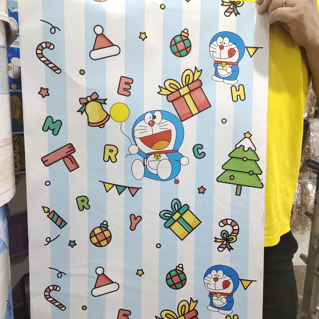 Combo 10 mét giấy dán tường, decal dán tường trang trí nhà cửa MON SỌC DỄ THƯƠNG khổ 45cm