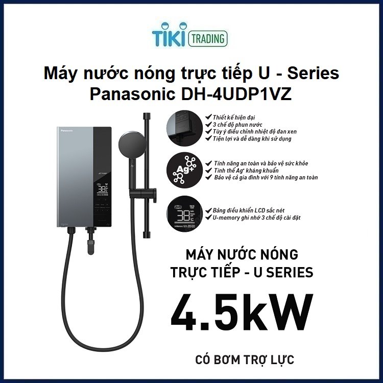 Máy Nước Nóng Trực Tiếp Panasonic DH-4UDP1VZ