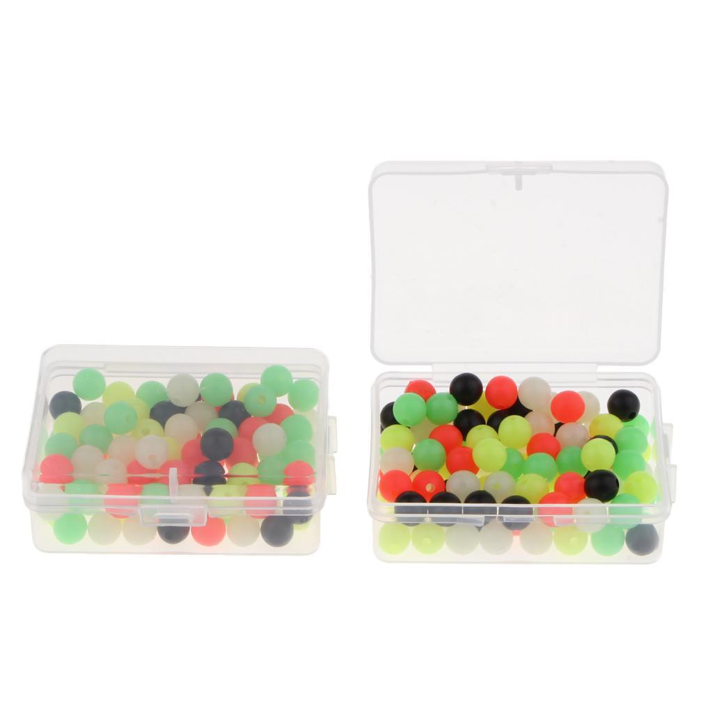 200pcs Fishing Beads Carp Fishing Rigs Making Beads Terminal 6mm