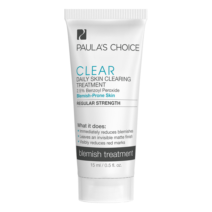 Gel Hỗ Trợ Điều Trị Mụn Paula's Choice Clear Regular Strength Daily Skin Clearing Treatment With 2.5% Benzoyl Peroxide (15ml)