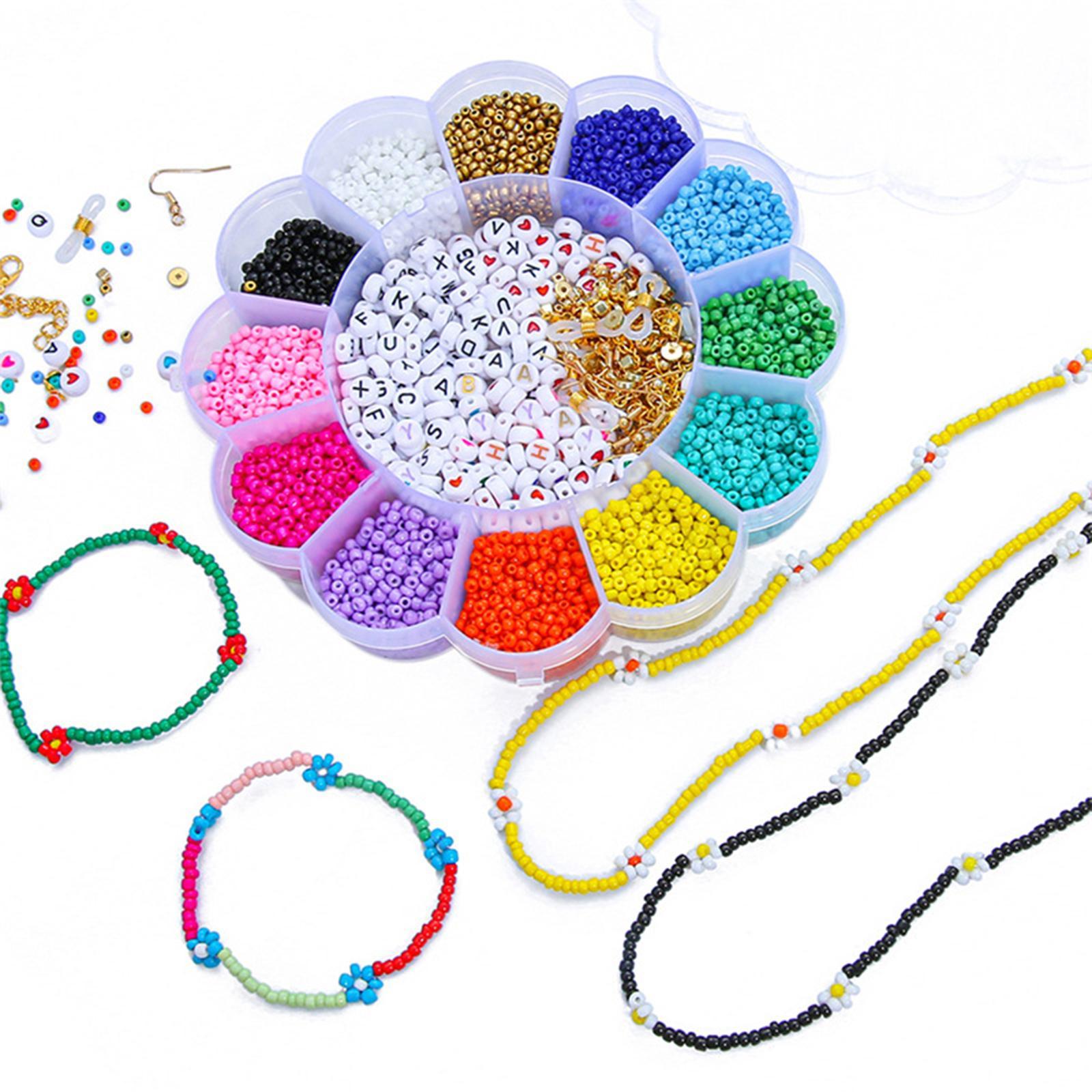 Seed Beads Beading Supplies DIY Loose Beads for Jewelry Making Findings