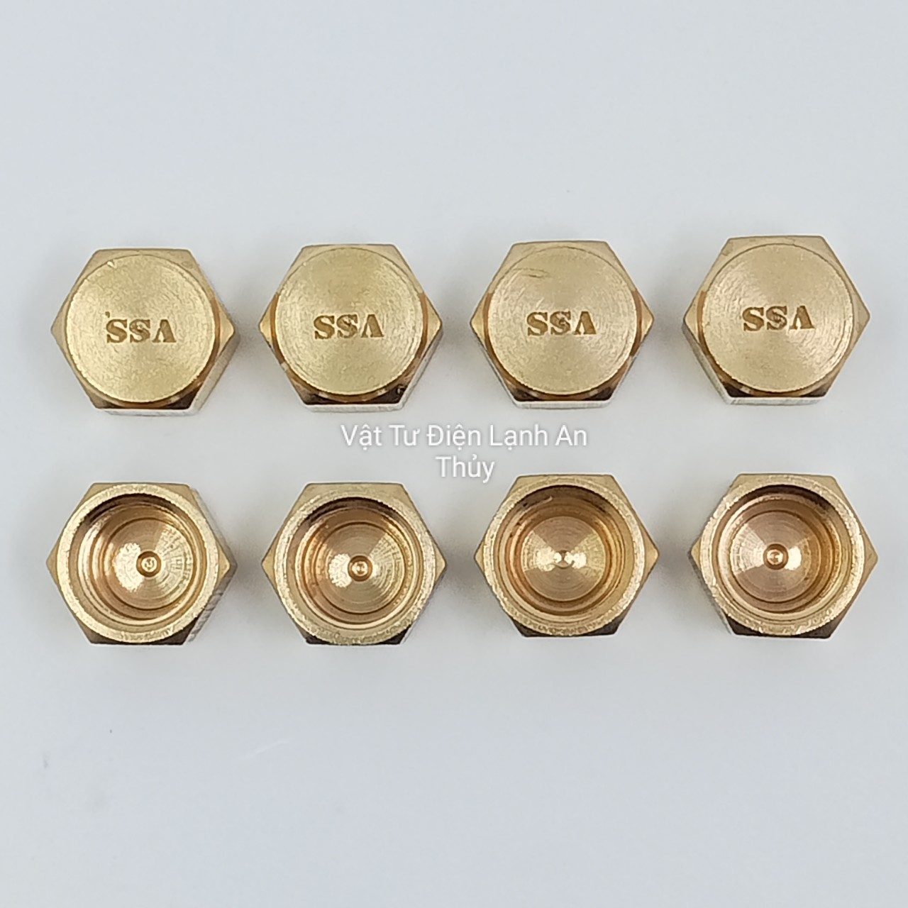 Nắp bích nhỏ zen 8 - ắp bịt ống đồng - Nắp bịt ren trong - Nút bít ren trong