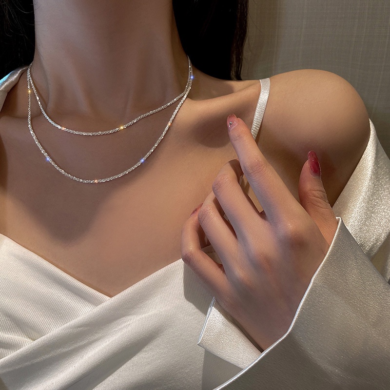 Dây Chuyền Nữ, Dây Chuyền Bạc Nữ S925 Thanh Lịch Thời Trang - DB2776 - Bảo Ngọc Jewelry