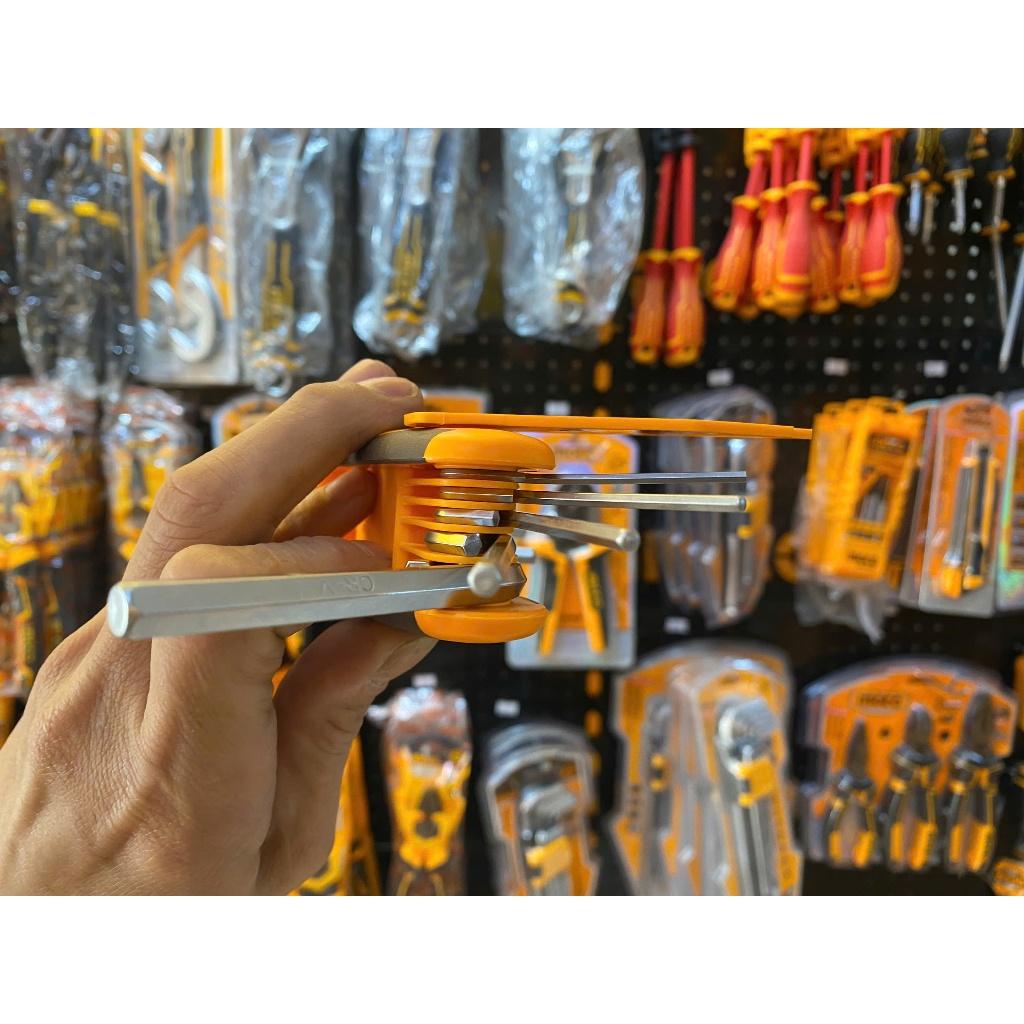 BỘ LỤC GIÁC 8 MÓN 1.5-6.0MM HHK14081 INGCO - HÀNG CHÍNH HÃNG