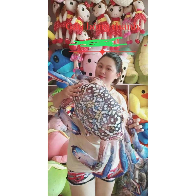 Gối 3d con ghẹ 80cm