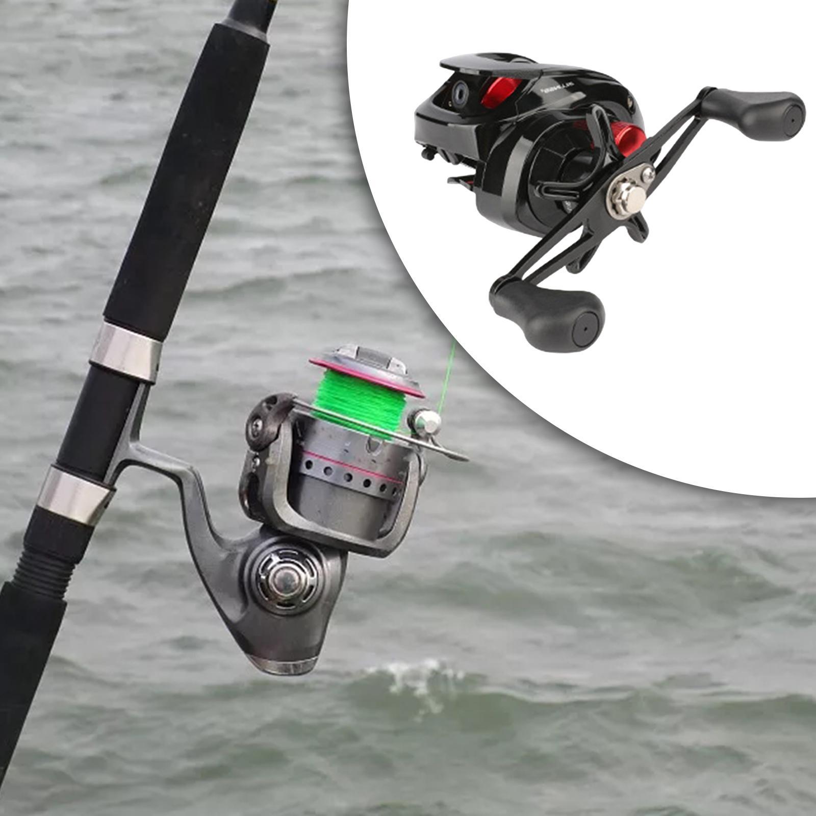 Powerful High Speed Fishing Reels 6.3:1 Gear Ratio 5+1 BB Baitcaster Reels Left