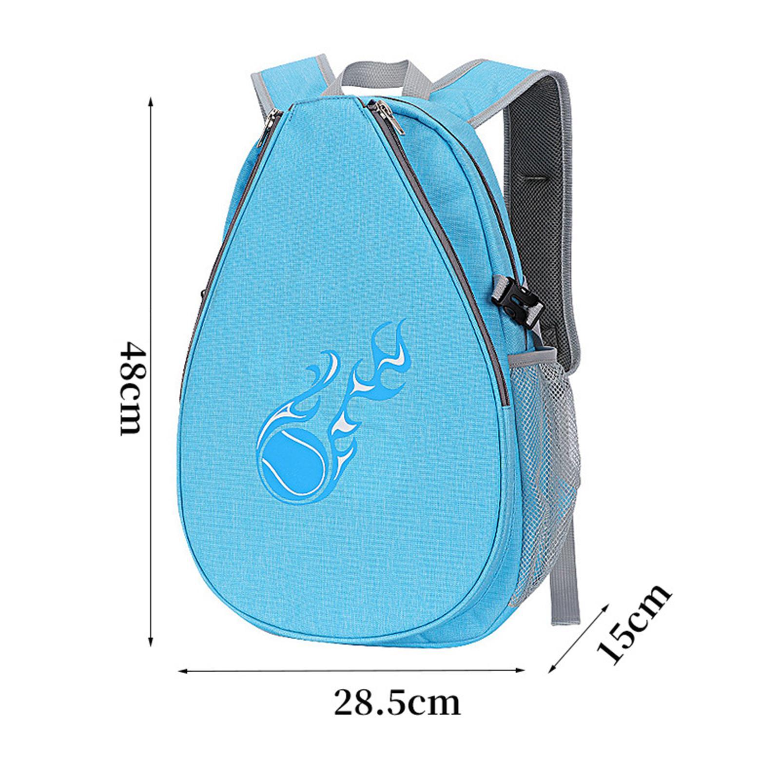 Tennis Backpack Portable Tennis Bag for Tennis Racket, Badminton Racquet Blue