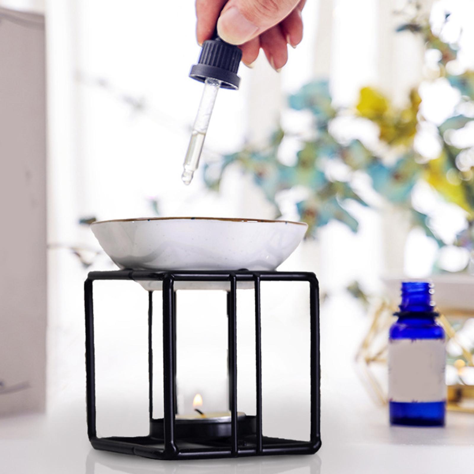 Essential Oil Burner Wax melt Burner, Bird Nest Candle tealight Holder Warmer Aromatherapy Wax Candle Tart Burner Diffuser for Home Bedroom Decor