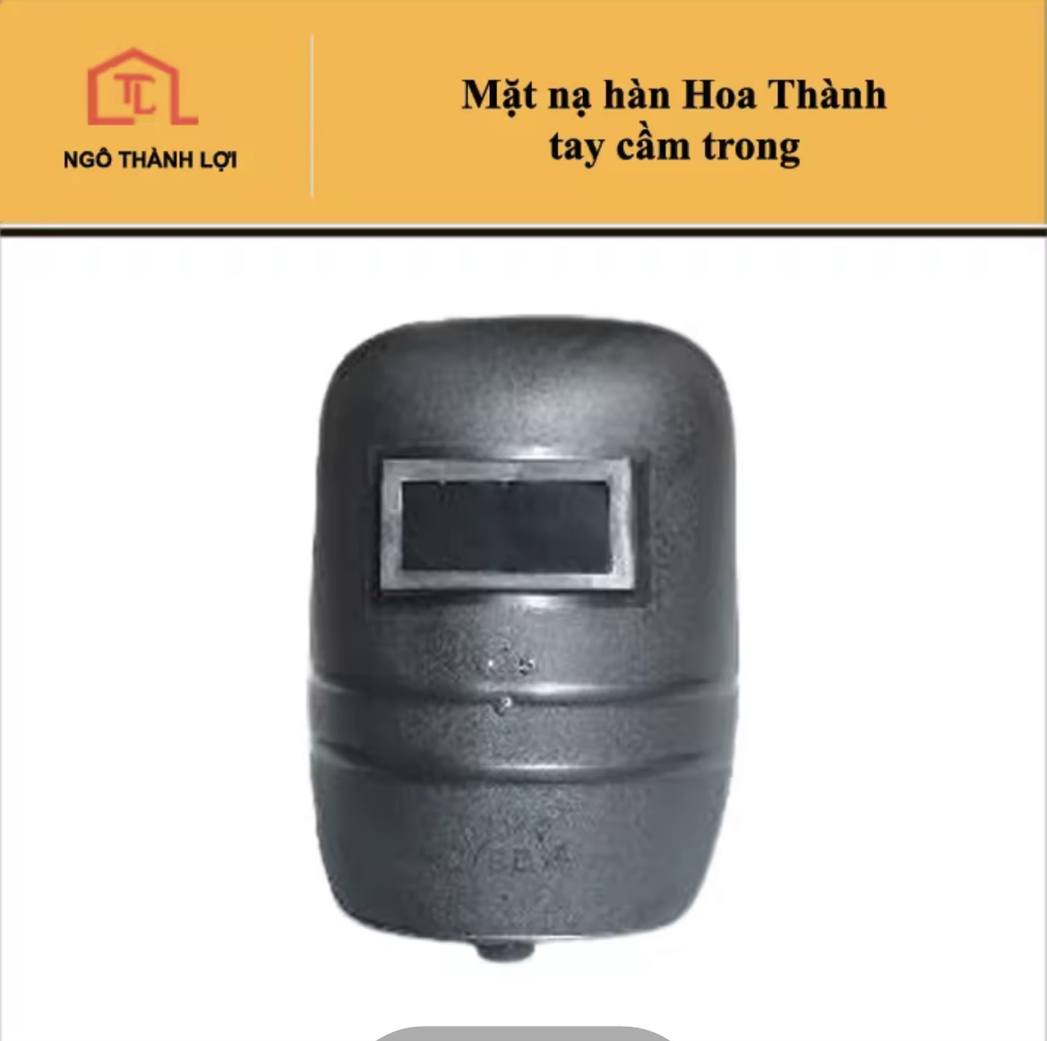 Mặt nạ hàn Hoa Thành tay cầm trong