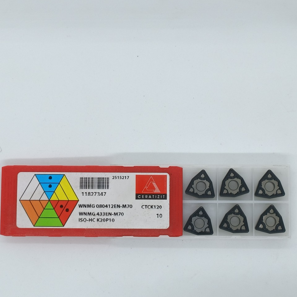 Mảnh dao tiện WNMG 080412EN - M70 CTCK120-Ceratizit