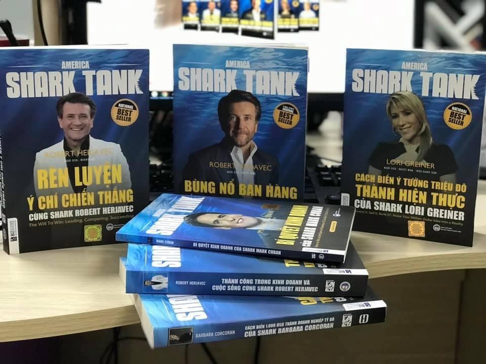 Bộ sách Sharktank: Mưu lược trong kinh doanh (tặng kèm Boxset)