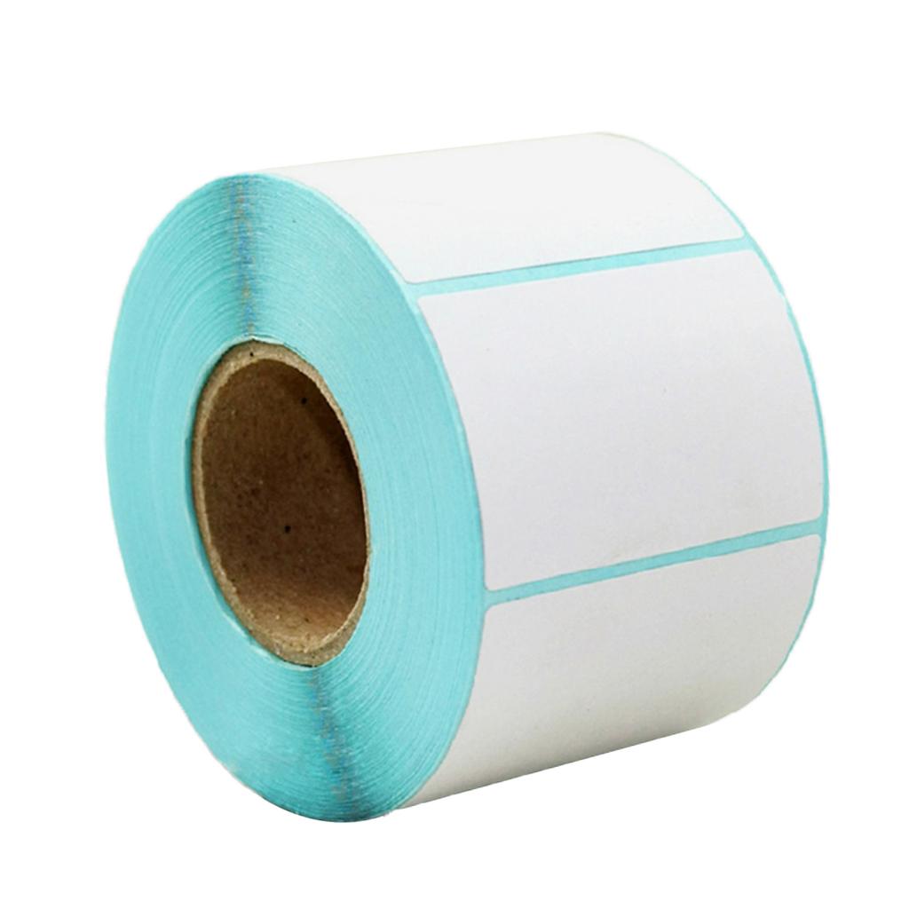 500 Miếng 70X50 Mm Trống Trắng Keo Tản Nhiệt Dính Chắc Adress Máy In Nhãn