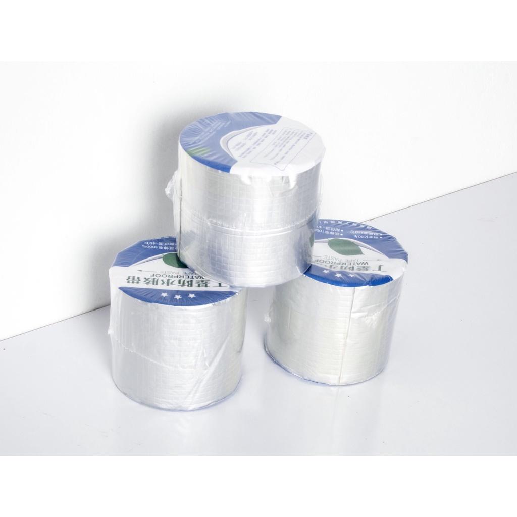 Cuộn Băng Keo Chống Thấm Chống Dột Siêu Dính, Keo dính cực kỳ chắc, đã dán là không thể bóc ra được.