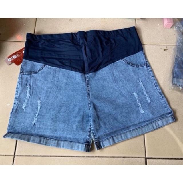 Sooc Jean Bầu( ảnh thật) inbox shop ảnh khách chọn