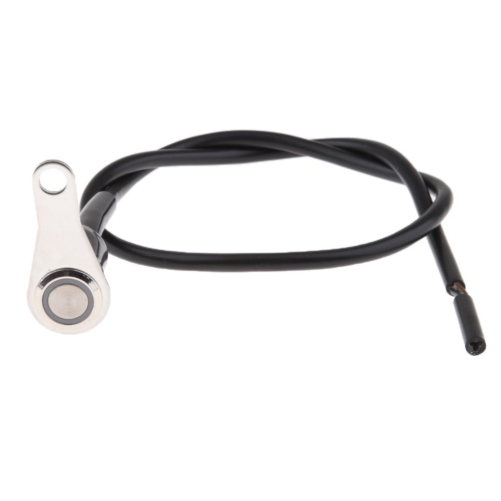 Universal Motorcycle LED Đèn Pha Đèn Sương Mù Sừng Công Tắc Tay Lái
