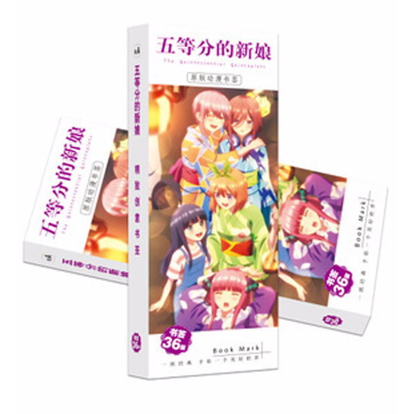 Hộp Bookmark Gotoubun no Hanayome The Five Wedded Brides (Nhà Có Năm Nàng Dâu)