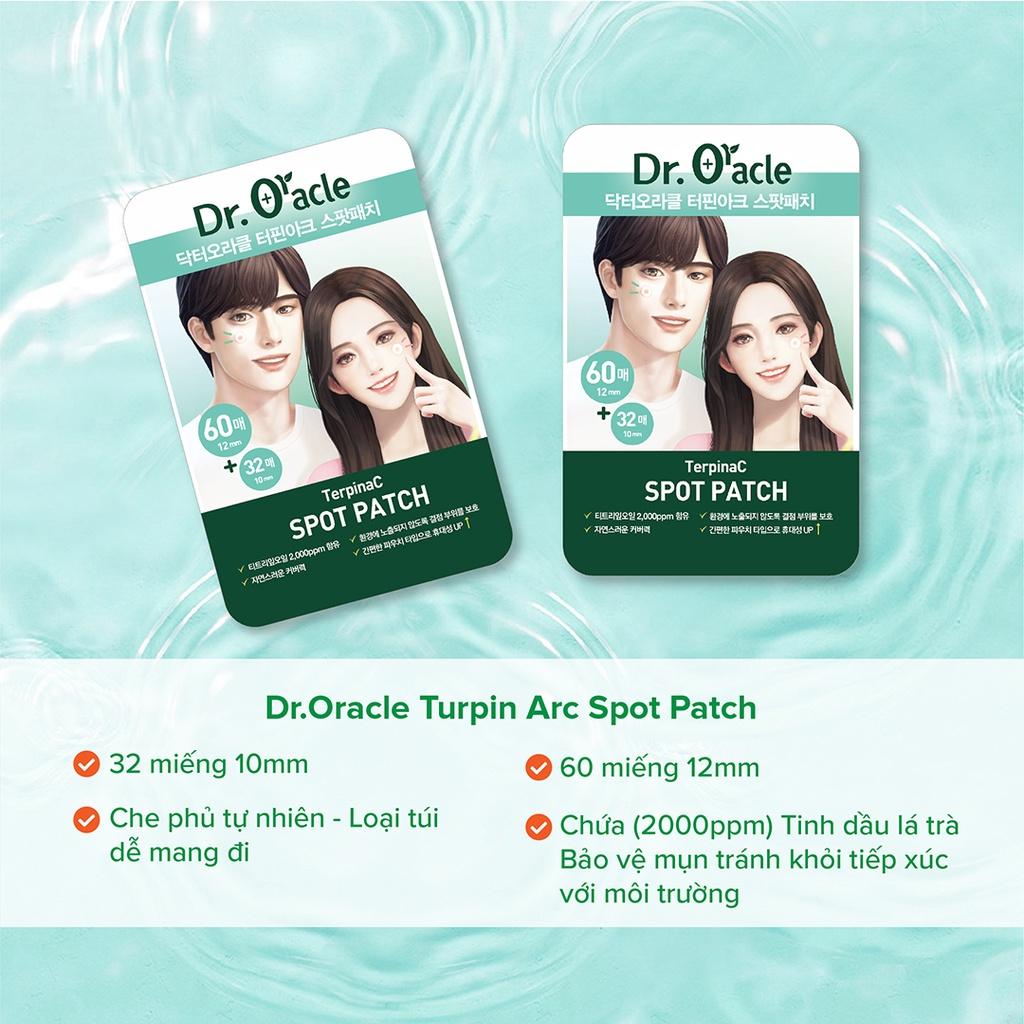 Set 92 Miếng Dán Mụn DR.ORACLE Teatree Acne Soothing Spot Pimple Patch - Giảm Mụn Hiệu Quả Trong 24H