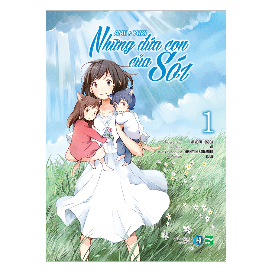 Ame & Yuki - Những Đứa Con Của Sói Boxset 3 Tập