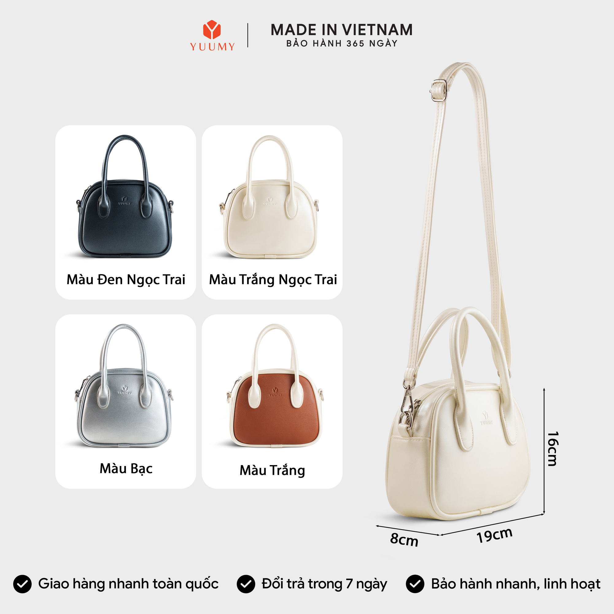 Túi đeo chéo nữ YUUMY YN325