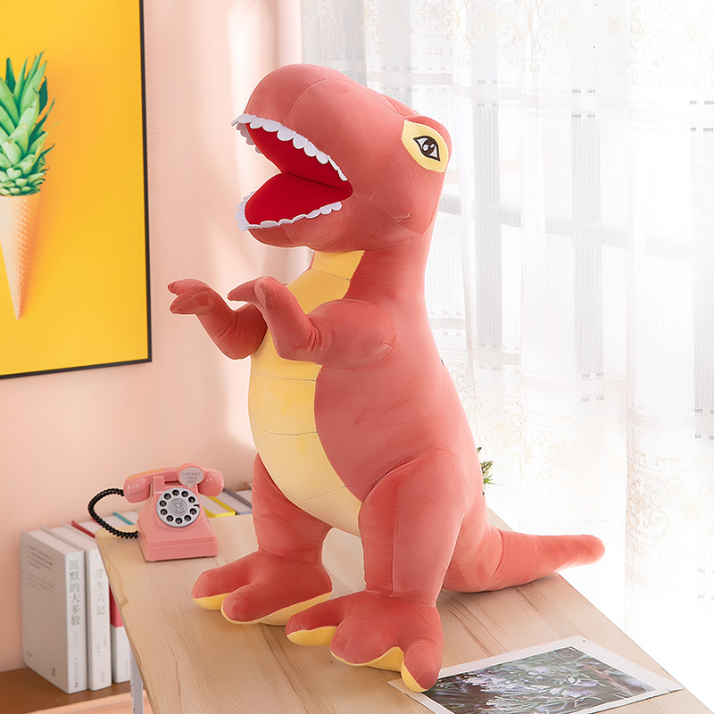 Gấu bông khủng long bạo chúa Dinosaur mạnh mẽ siêu ngầu (30cm---&gt;60cm) vải nhung mềm mịn cao cấp, an toàn cho bé