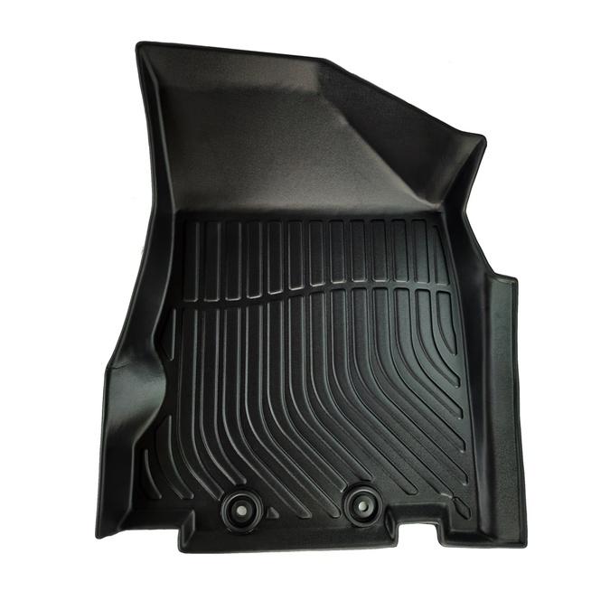 Thảm lót sàn xe ô tô Infiniti QX60 2014 - nay Nhãn hiệu Macsim chất liệu nhựa TPV cao cấp màu đen