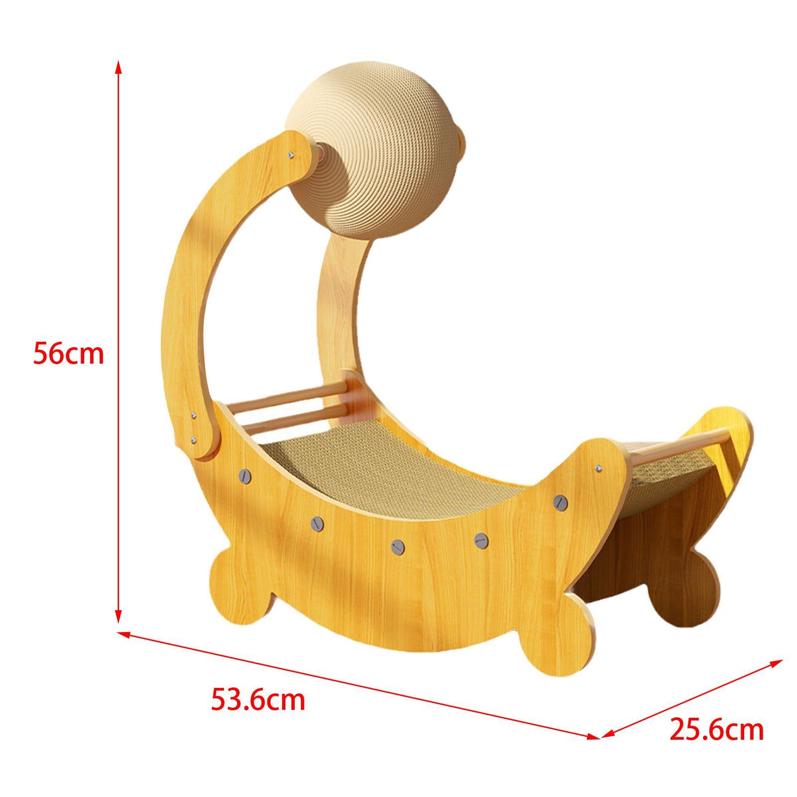 Cat Scratching Board Cat Scratcher Cat Scratch Ball Pet Toy Decorative Cardboard Pet Supplies Cats Nest Lounge Bed Cat Scratch Pad for Kitty