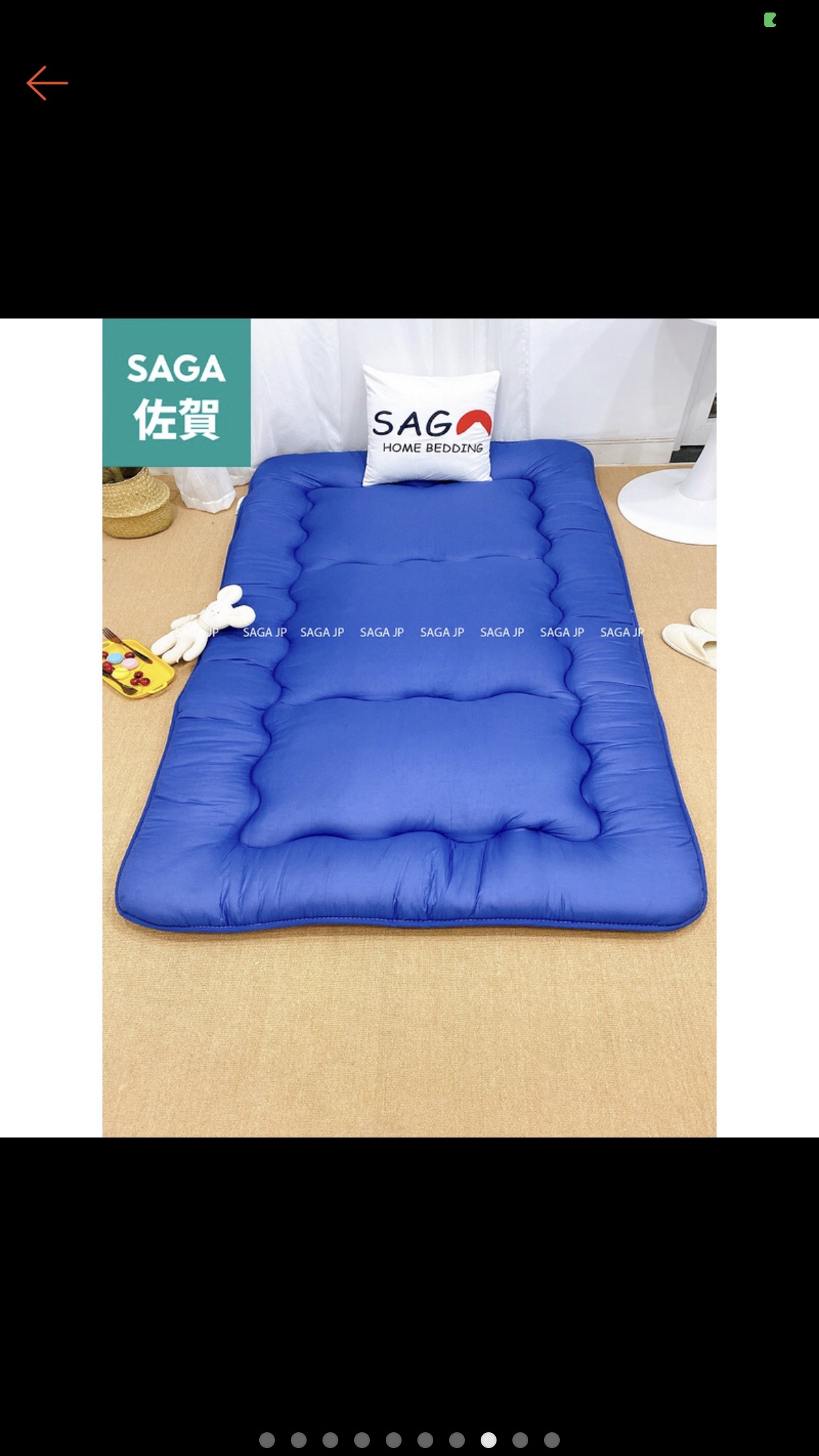 Nệm Bông Gòn Xuất Nhật, Nệm Trải Sàn Tiện Lợi, Đệm Văn Phòng Size 1m x 2m; 1m2 x 2m; 1m4 x 2m; 1m6 x2m và 1m8 x2m