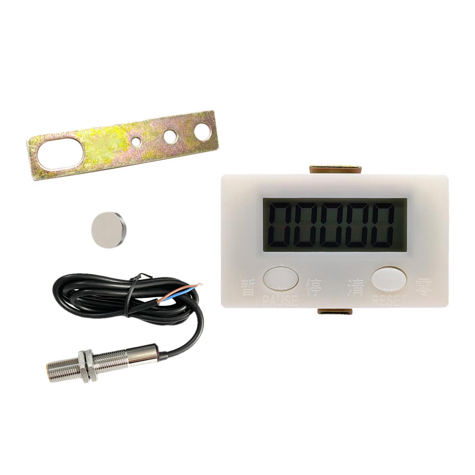 Five Digit Induction Counter Industrial Electronic Digital Display LCD