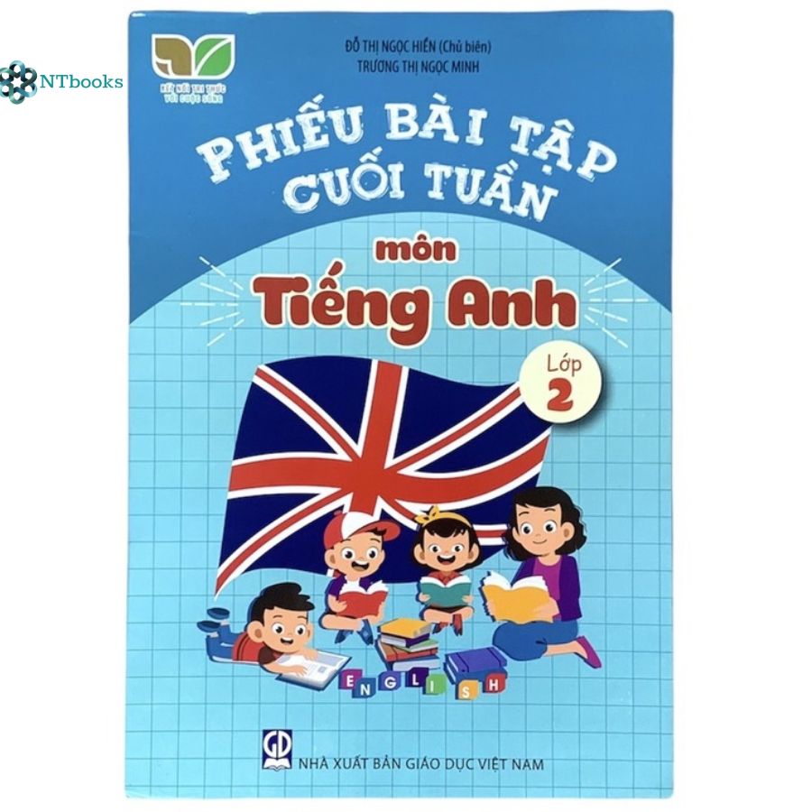 Combo 3 cuốn Phiếu Bài Tập Cuối Tuần Môn Toán, Tiếng Việt, Tiếng Anh Lớp 2 - Bộ Kết Nối