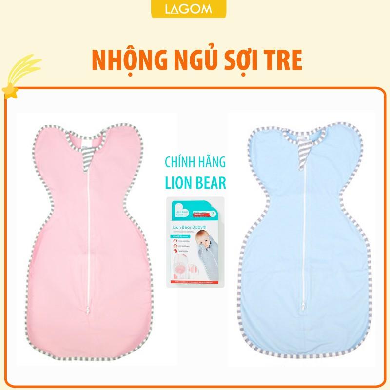 Nhộng Chũn Mùa Hè Lion Bear Quấn Chũn Cho Bé Túi Ngủ Cho Bé Sơ Sinh