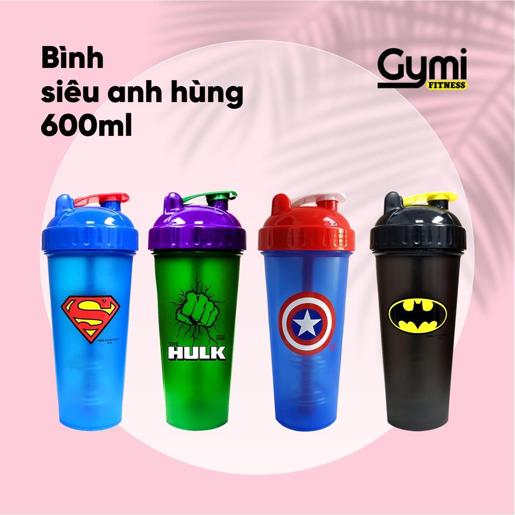 Bình Sharker 1 Ngăn 600ml | Bình Nước Thể Thao | Bình Lắc Tập Gym