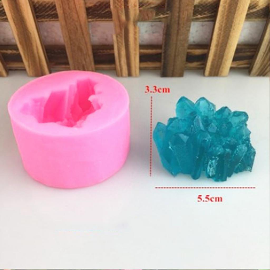 3D Iceberg Silicone Mold DIY Resin Ornaments Craft Baking Cake Chocolate Mould Tools Handmade Decoration Craft Mold Tool - 1.30 x 2.17inch