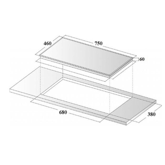 Bếp từ Eurosun EU-T898G + Tặng bộ nồi inox giá 3tr190 Hàng chính hãng Eurosun