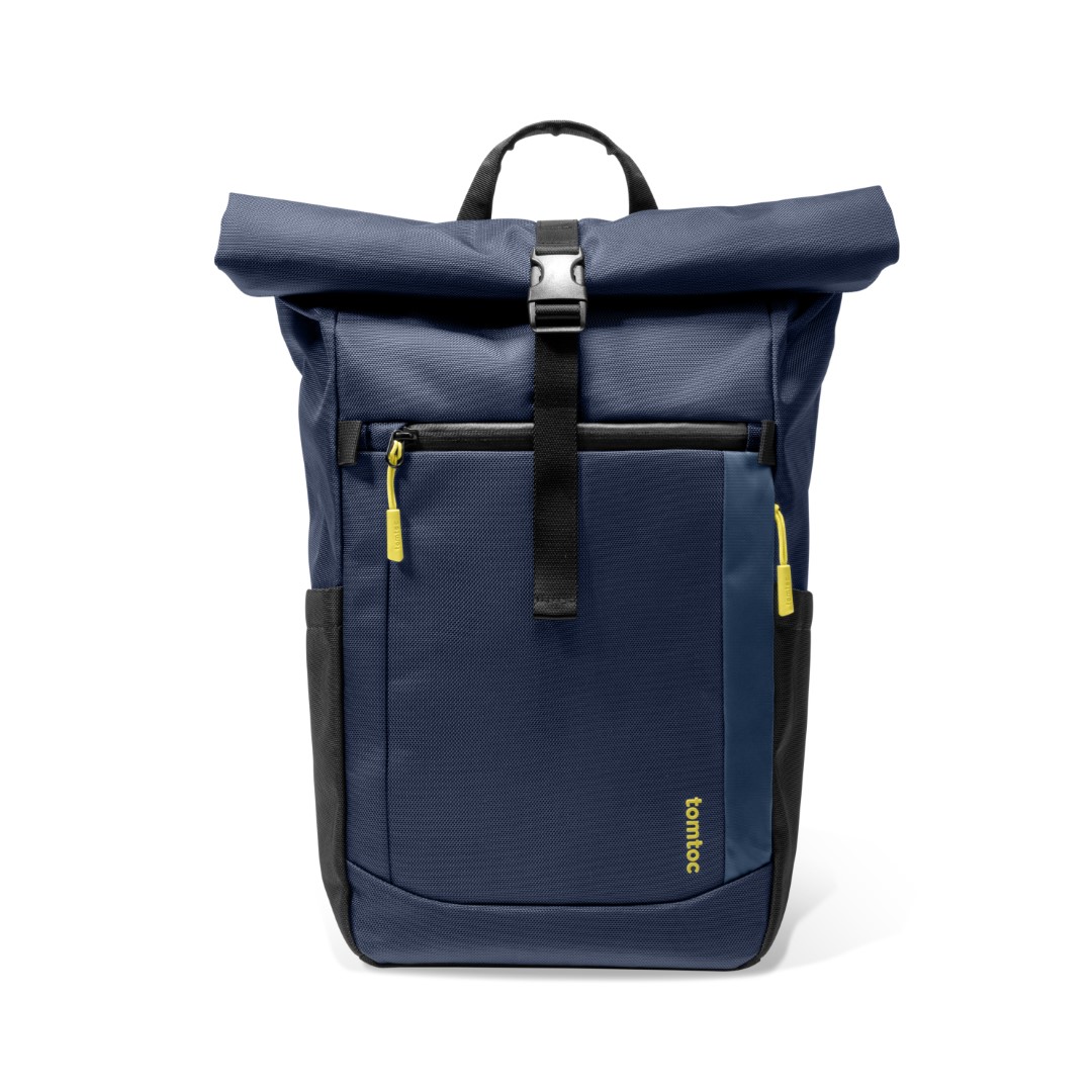 Balo Tomtoc (USA) Rolltop Laptop Backpack - Balo di chuyển, du lịch, thường ngày cho MacBook 13-16 inch và laptop 15.6 inch - Dung tích 17L-23L T61, hàng chính hãng