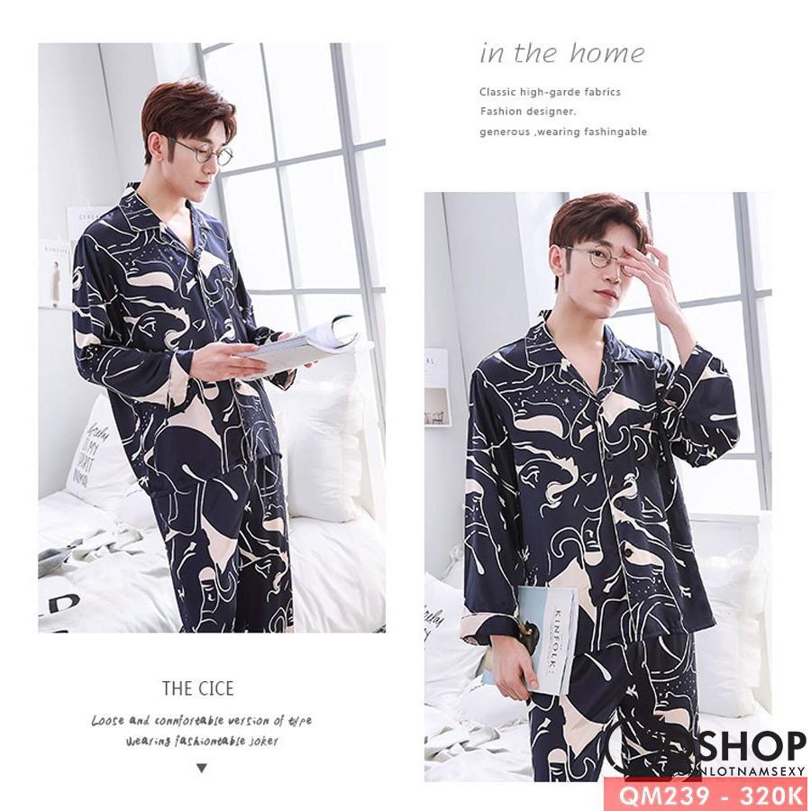 BỘ ĐỒ PIJAMA NAM SANG TRỌNG QSHOP QM239