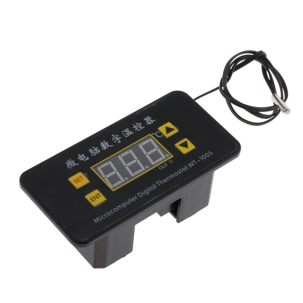 Digital Dual Display Temperature Controller Thermometer with NTC for Freezer