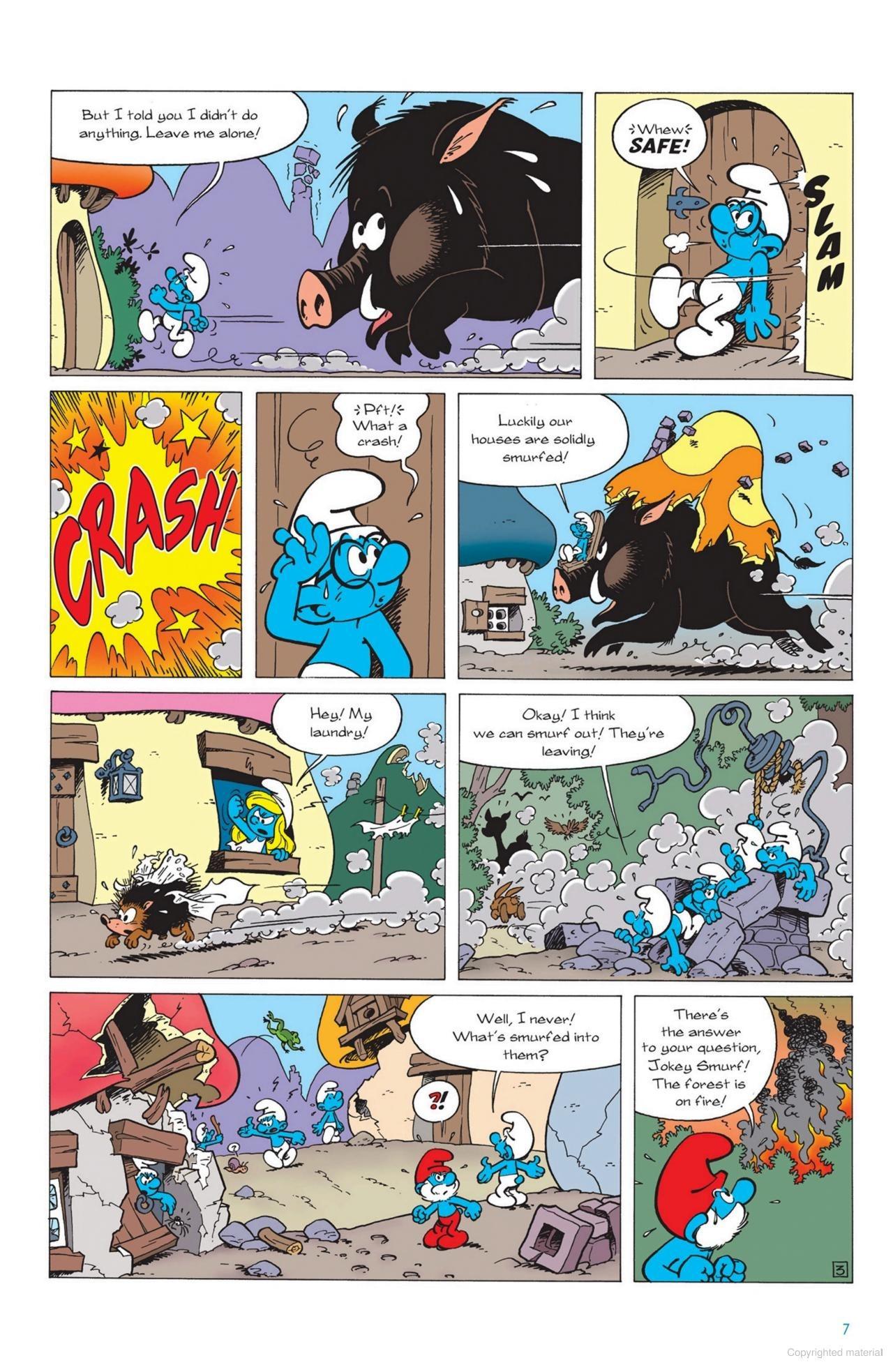 Sách ngoại văn: The Smurfs #21 - The Wild Smurf