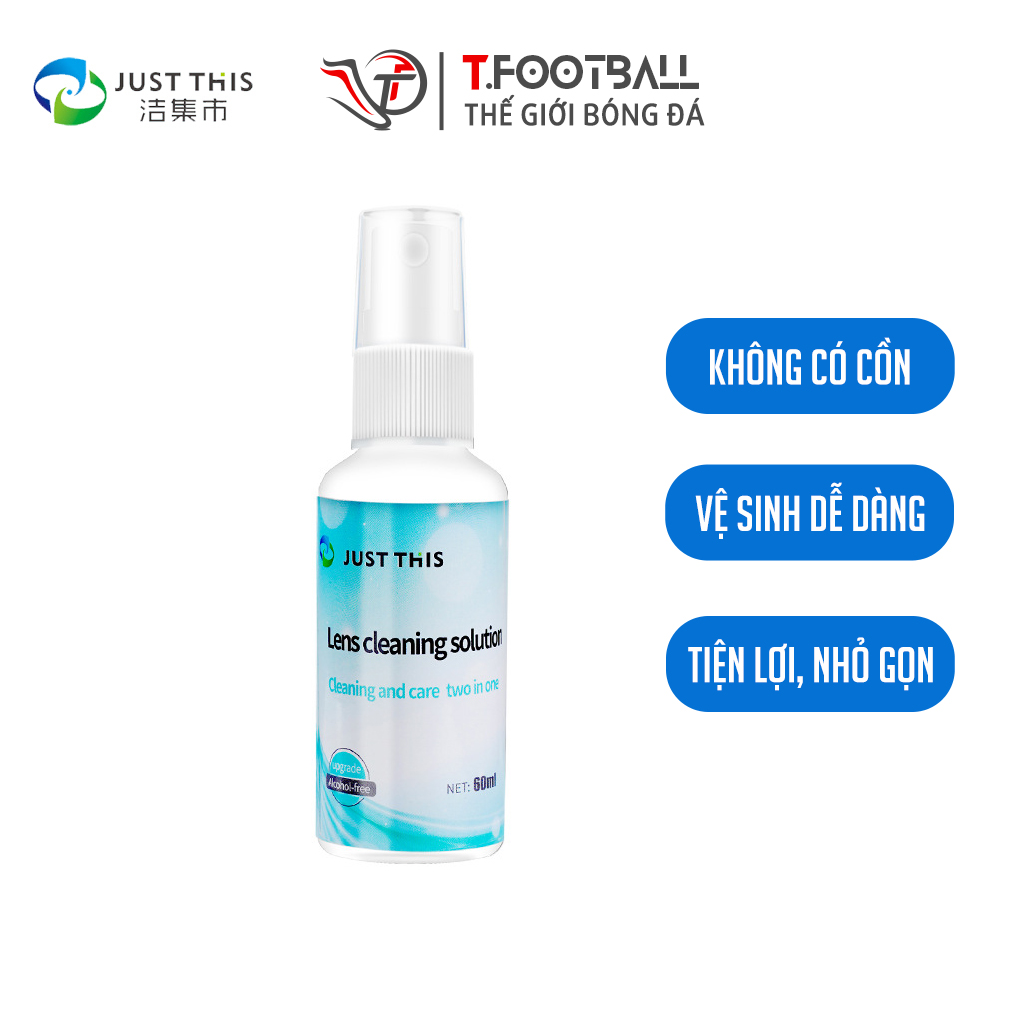 Dung Dịch Vệ Sinh Tròng Kính JUST THIS Dạng Xịt 60ml