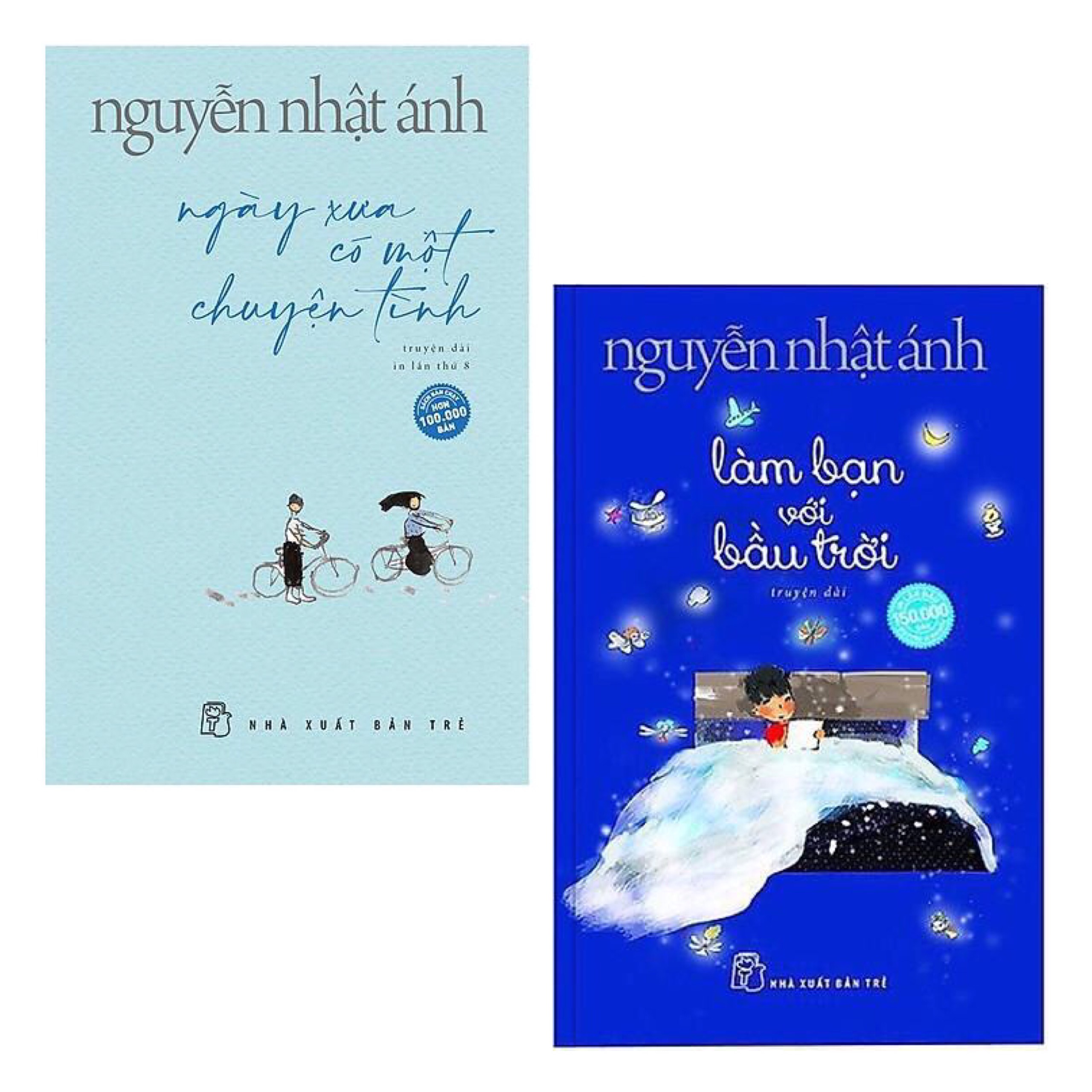 Combo Truyện Dài Đặc Sắc Nhất Của Nguyễn Nhật Ánh: Ngày Xưa Có Một Chuyện Tình - Tái Bản + Làm Bạn Với Bầu Trời