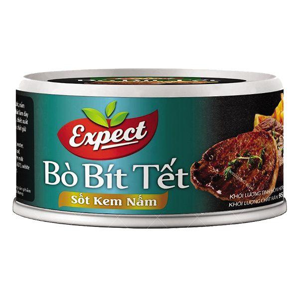 Bò bít tết sốt kem nấm EXPECT Hạ Long 150g