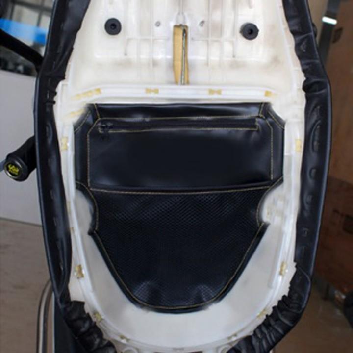Túi da gắn cóp xe máy, để vật dụng, túi da PU Xe Máy Xe Tay Ga cho yên xe MBS 3379