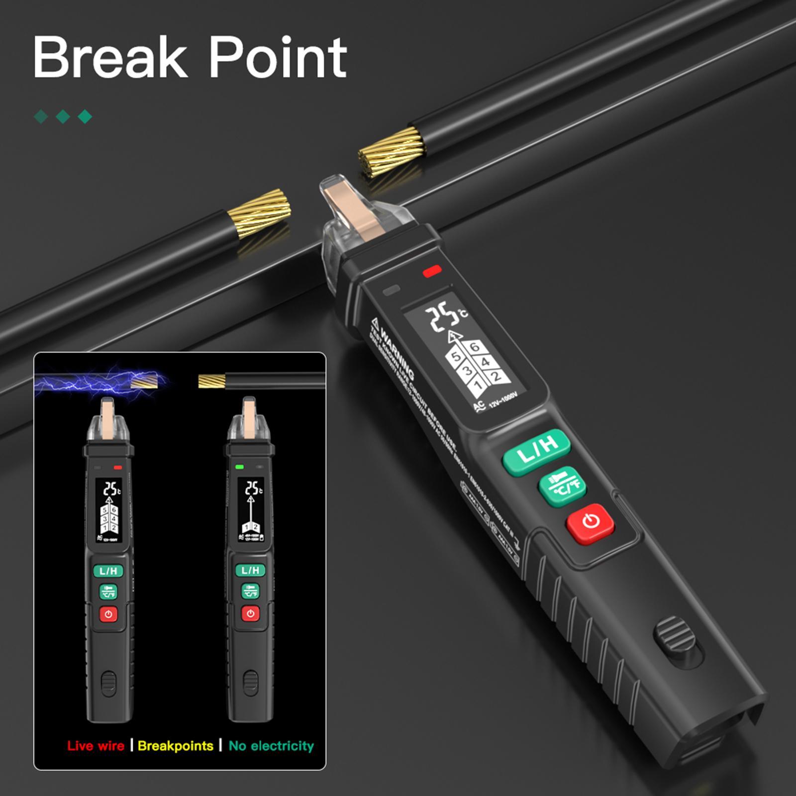 Multifunctional Electrical Voltmeter Tester LCD Display Voltage Multi Meter